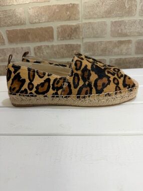 Sam Edelman Leopard Print Espadrilles - Brown & Black